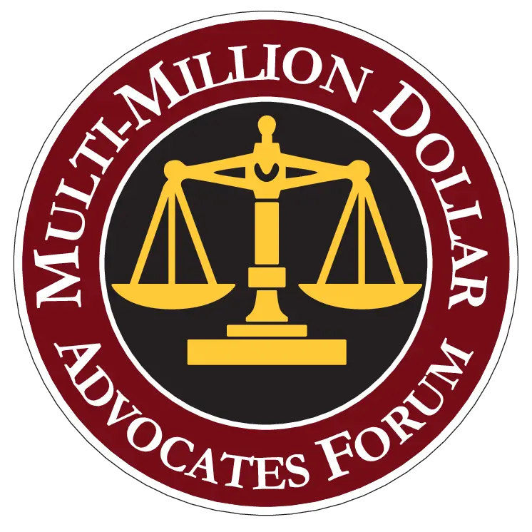 Million Dollar Advocates Forum Badge